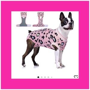 Chaney pet recovery suit.  NWT